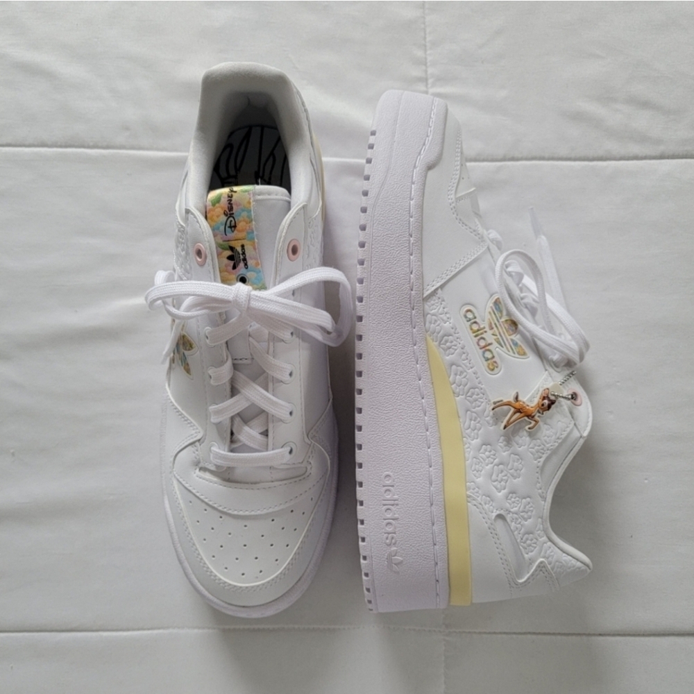 Adidas Disney x Forum Bold Bambi Platform Sneaker, Size 10